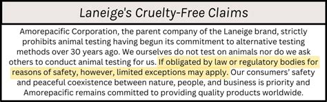 does laneige do animal testing? exploring the cruelty-free status of laneige products